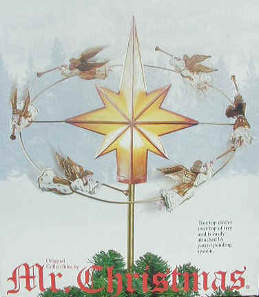 Mr Christmas Angel Tree Topper - Christmas Stamps 2021