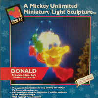 General Foam Plastics Corp Outdoor Holiday Yard Decorations. 24 inch Donald Duck Sculpture - Item Number Donald Duck Sculpture 